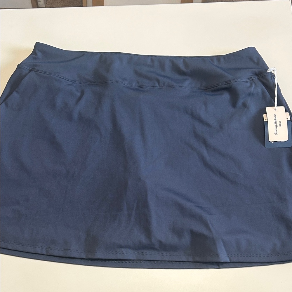 Tommy Bahama Blue Athletic Mini Skort sz XL